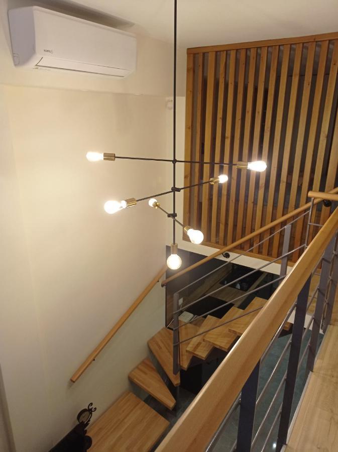 Minimal Two-Floor Apartment Szaloniki Kültér fotó