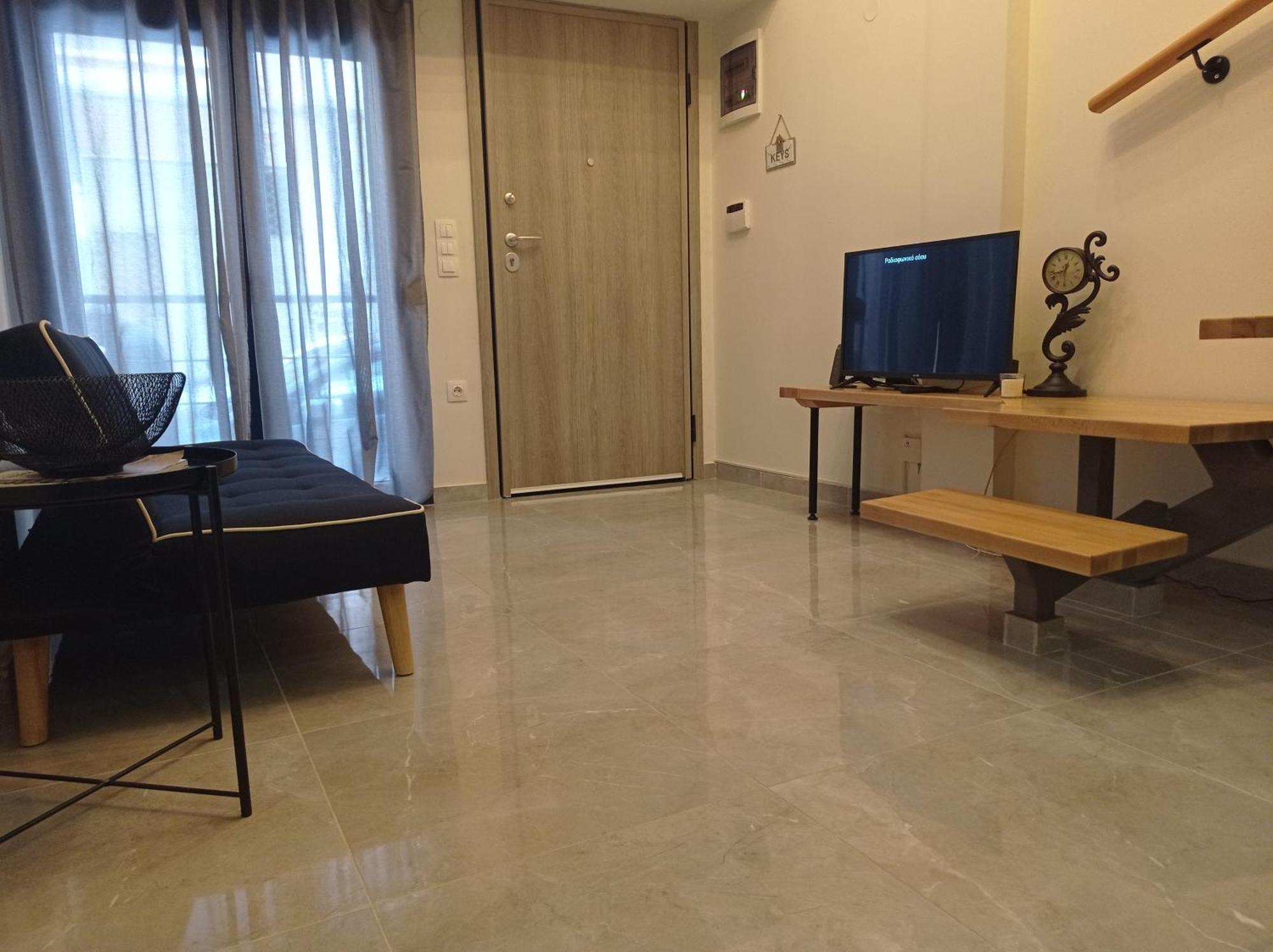 Minimal Two-Floor Apartment Szaloniki Kültér fotó